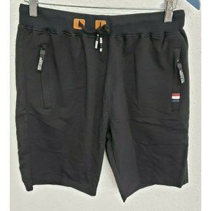 JustSun Mens Shorts Casual Sports with Elastic Wai